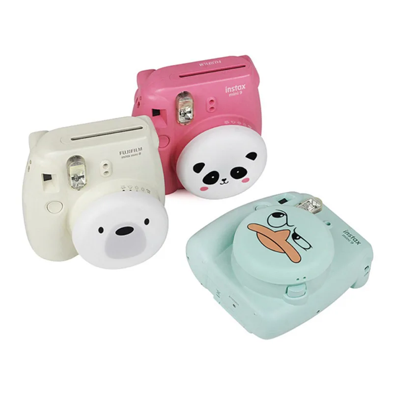 Подходит для камеры Polaroid Instax Fujifilm Милая крышка объектива Mini 8 / 9 симпатичные