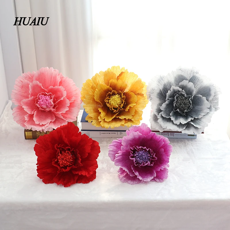 30/40 см искусственные розы большой Шелковый цветок свадебный фон настенный для