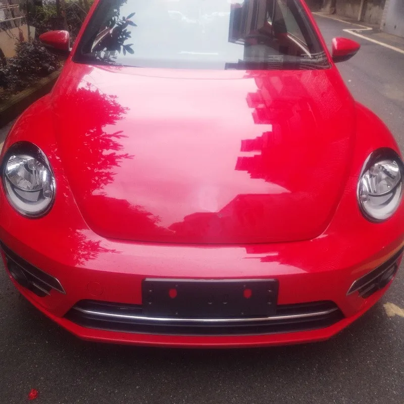 2 шт. декоративные наклейки для автомобильных фар Volkswagen Beetle 2012 2013 2014 2015 2016 2017
