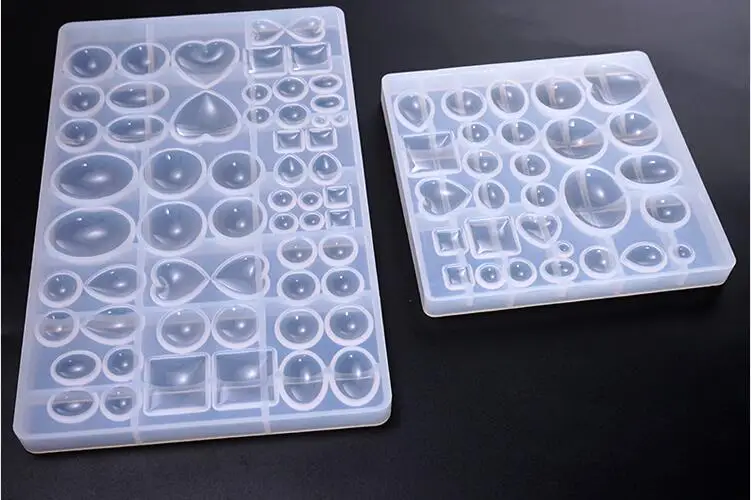 Геометрическая круглая квадратная овальная подвеска в виде слезы силиконовая