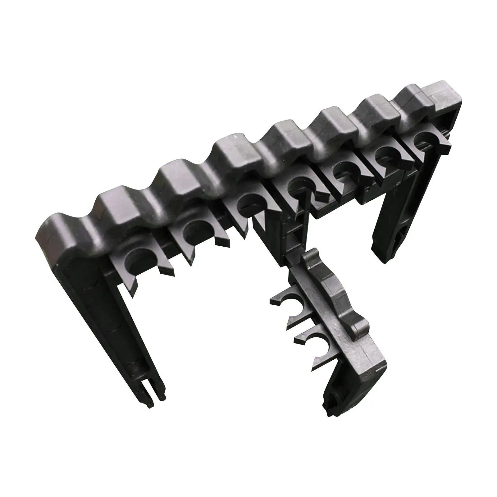 

Durable Golf Club Organizers Standing Rack Clamp Holder Golf Accessories Bag Organizer Putter Holder Protector for 9 Iron Club