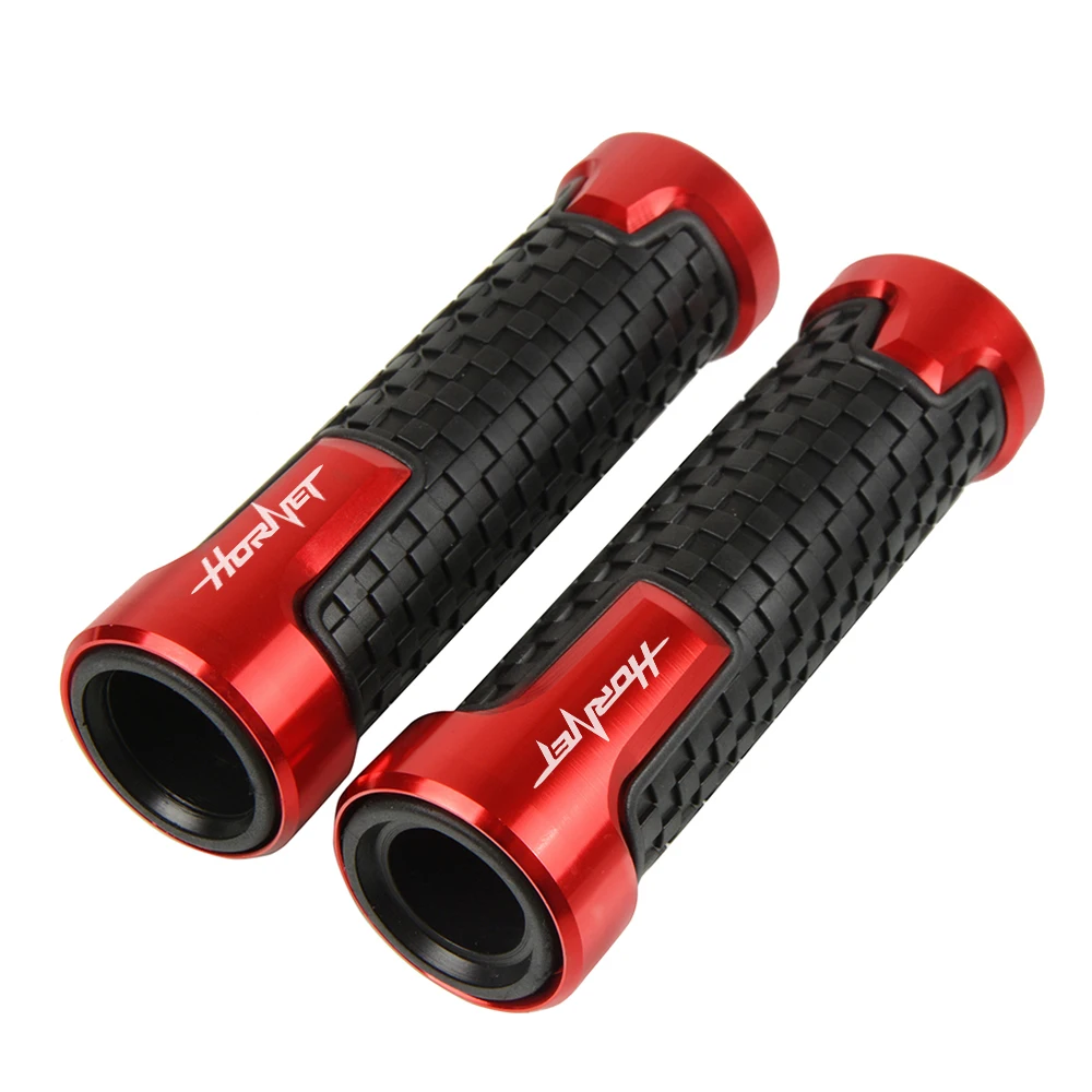 

High Quality 7/8"22mm CNC Aluminum Handlebar Grips Handle Ends Handle Grips Accessorie Scooter Hand Bar Grips For HONDA HORNET