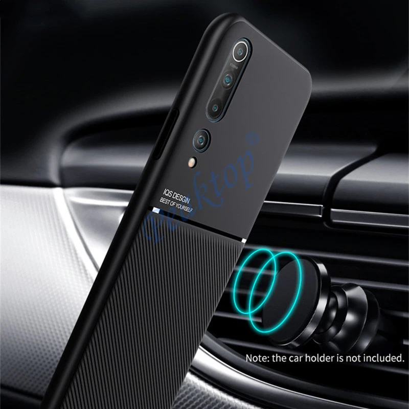 Магнитный бронированный чехол для Xiaomi Mi Note 10 Pro силиконовый чехол-бампер с