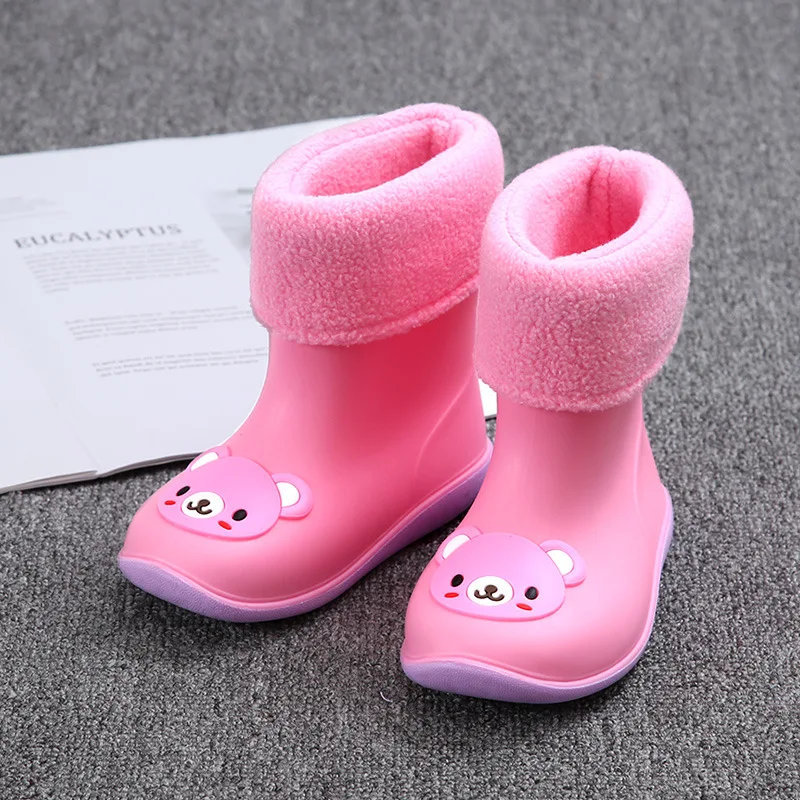 Детская обувь для дождя нескользящая резиновая детей 1 6 лет|Мюли и сабо| |