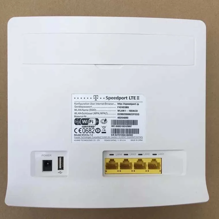 Разблокированный Wi-Fi-роутер HUAWEI B593 внешняя идентификация 4G LTE точка доступа