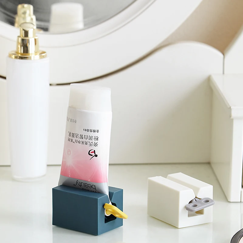 Выдавливатель для зубной пасты держатель ручной вращающийся диспенсер кремов и