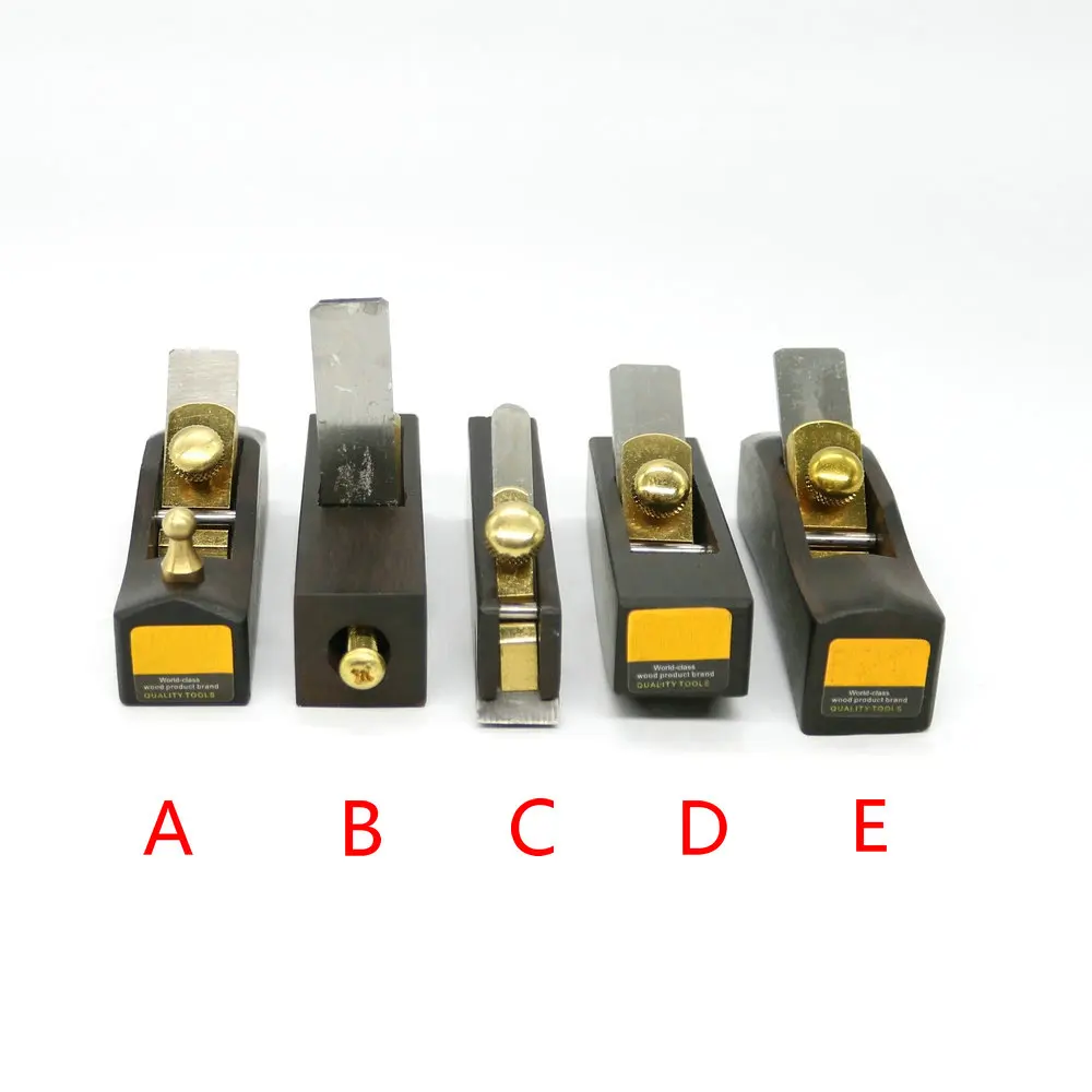 

DIY Mini Hand Planes Carpentry Carpenter Ebony Joinery Woodwork Tools 5 pcs Set or 1 Pcs Hand Planer Free shipping