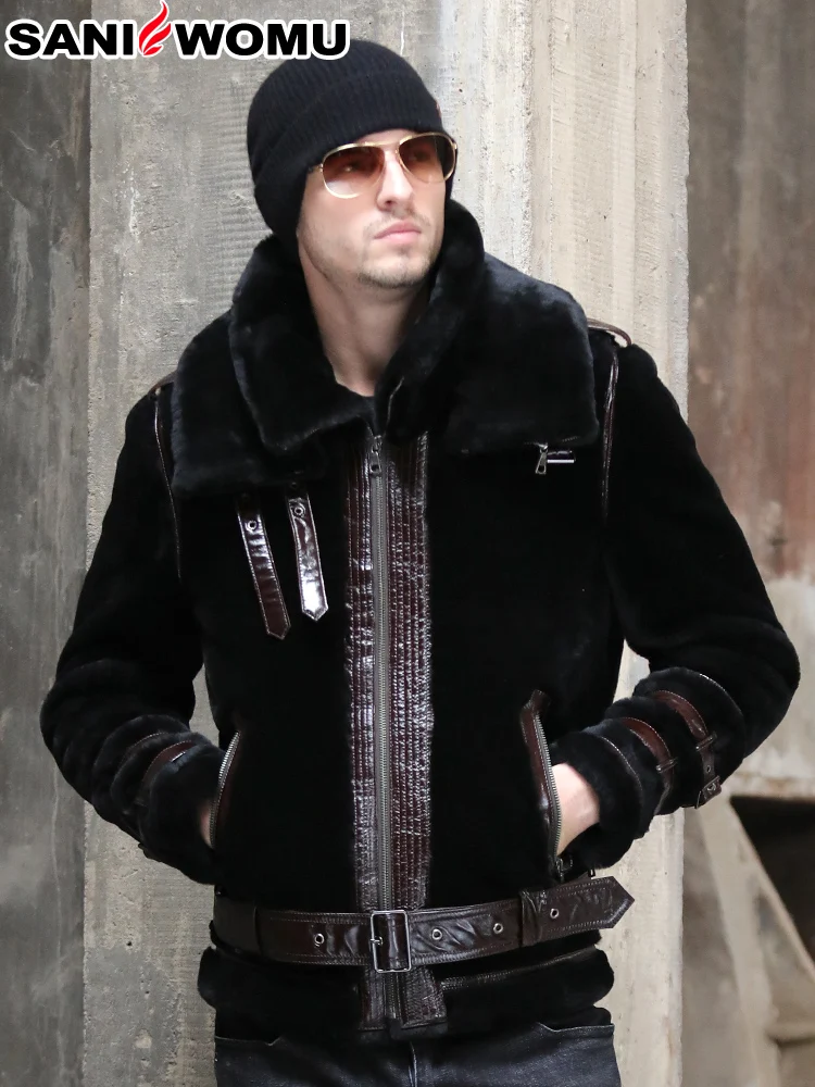 Сани на овечьем меху Из овечьей шерсти мужские оригинальные экологии из