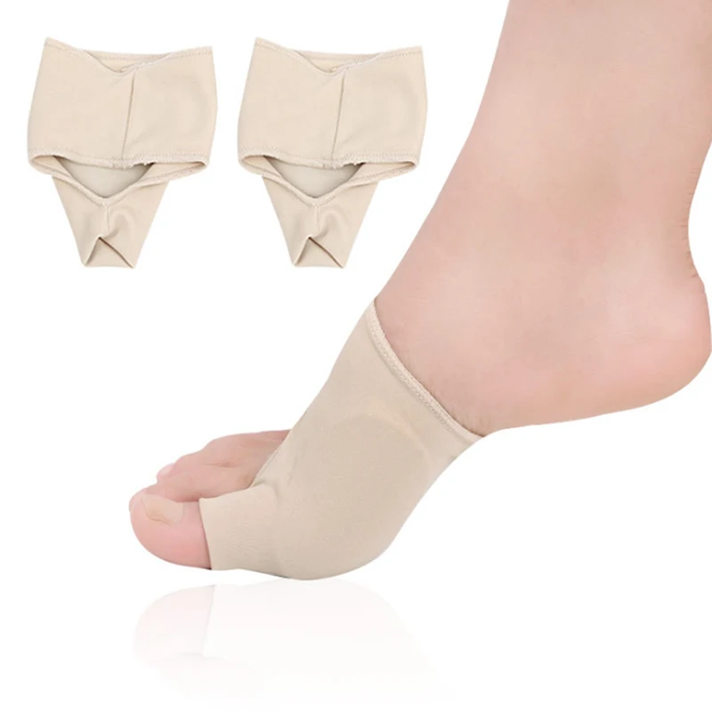 

2pcs/pair Enhanced Toe Hallux Valgus Braces Big Toe Orthopedic Pain Relieve Bone Thumb Sleeve Bunion Corrector Socks Separator