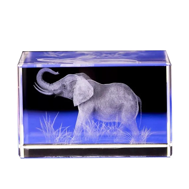 

Elephant decoration African elephant Crystal model tourist souvenirs Desktop ornaments and home decoration crafts
