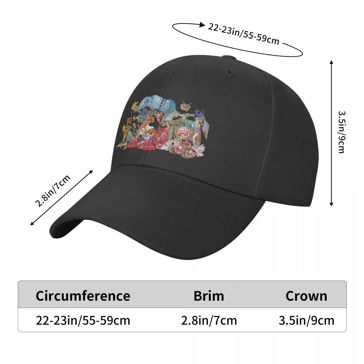 

ONE PIECE Baseball Adjustable Outdoor Adults Snapback Caps Casual Gorras
