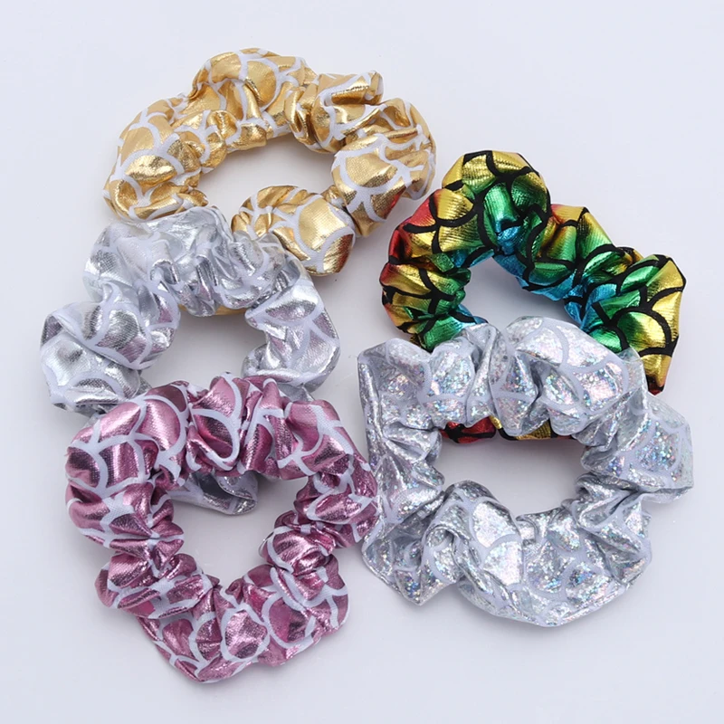 Резинка для волос эластичная из ПУ кожи 1 шт. |