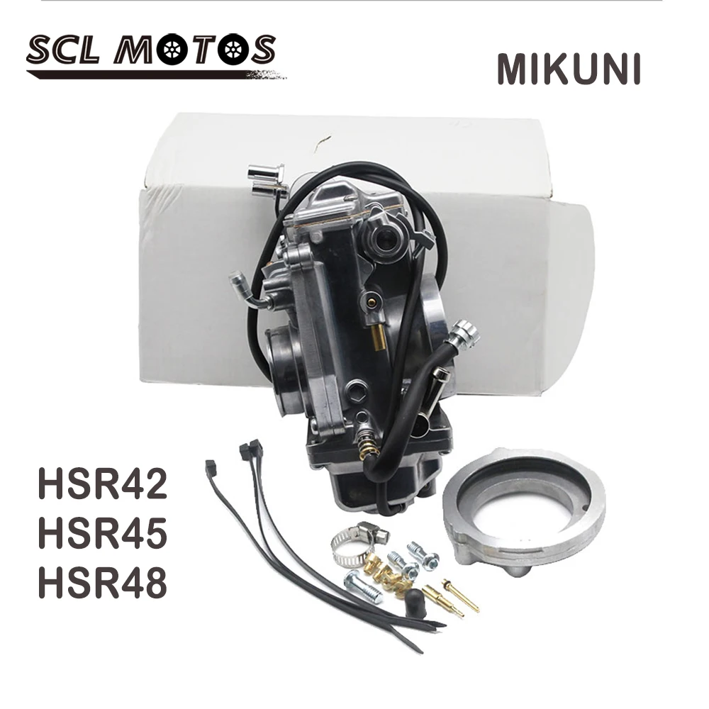 Карбюратор SCL для мотоциклов Mikuni HSR42 HSR45 HSR48 акселераторный насос карбюратор Harley