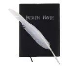 Новинка, блокнот Death Note для косплея, ручка с перьями, книга для анимации, художественный журнал для письма, простой блокнот с зелеными страницами A5, A6