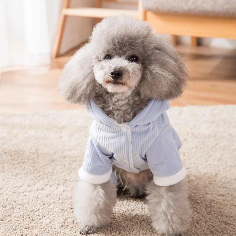 Hipidog Новое поступление Рождественская Одежда для собак с капюшоном флисовое