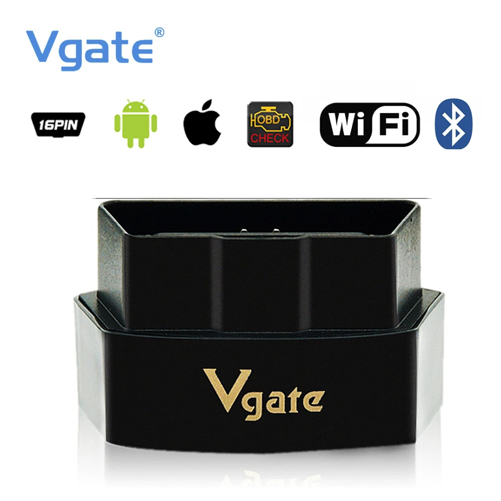 Vgate iCar Pro WIFI 4 0 адаптер OBD2 считыватель кодов сканер для Android IOS | Автомобили и