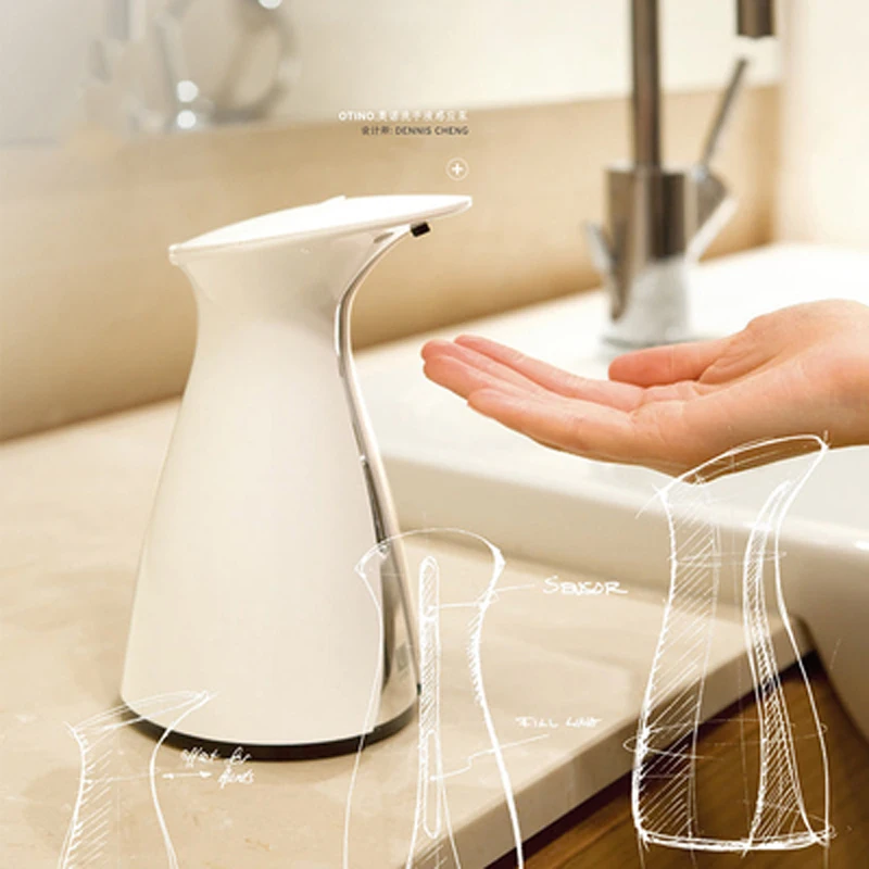 

Portable Automatic Sensory Soap Dispenser For Hand Washing Compact Smart Home Decoration Suitable For Bathroom Hotel Restroom