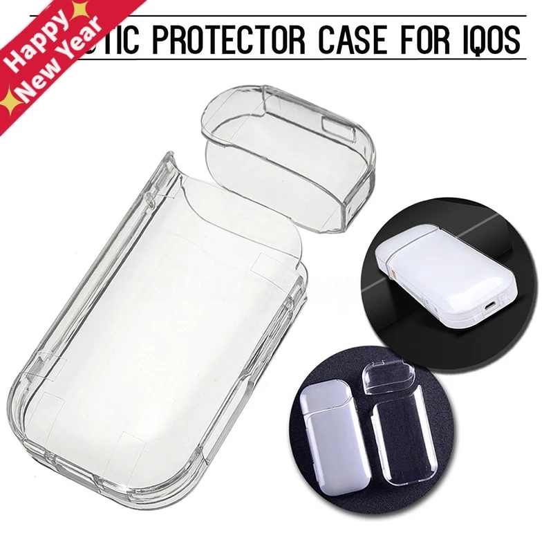 Цветной прозрачный чехол для IQOS Cigarette защитный Жесткий Чехол|Сумки CD/DVD-плеера| |