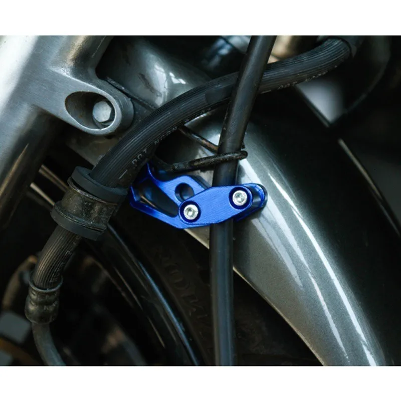 Аксессуары для мотоциклов CNC Тормозная Линия зажимы для YAMAHA Nmax MT-03 MT-07 MT-09 R25 FZ8 JOG Yzf r125 R15 Yzf250f Xjr 1300 Ybr 125