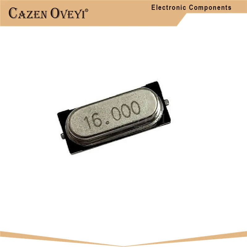 

20 шт./лот smd hc-49s 16,000 МГц 16 МГц HC49S 16 м 20ppm 20pF SMD-2 Кварцевый резонатор Кристалл в наличии