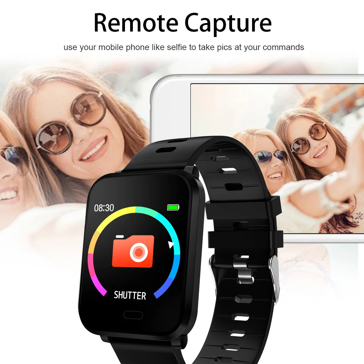 Водонепроницаемые Смарт часы K10 Plus с пульсометром и тонометром|Смарт-часы| |