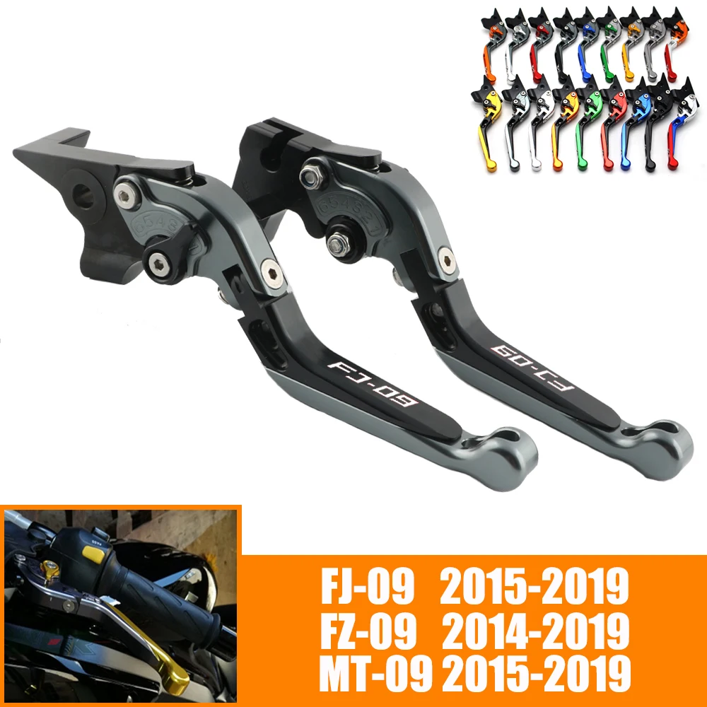 Для YAMAHA FAZER FJ-09 MT-09 2015 2016 2017 2018 2019 FZ-09 2014-2019 мотоциклетные Регулируемые сцепные