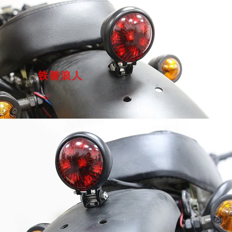 Задний фонарь для мотоцикла Yamaha Harley GN125 CG125 светодиодное освещение кафе Racer
