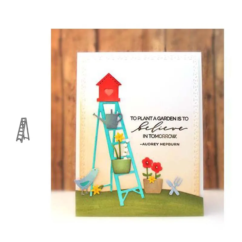 Металлические Вырубные штампы JC по лестнице сделай сам скрапбукинг новый