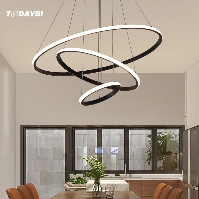 Современные светодиодный подвесные светильники Подвесная лампа для гостиной