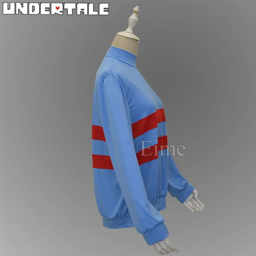 Game Undertale Protagonist Frisk Chara Hoodie Sweater Top Shirt Shorts Cosplay Costume |