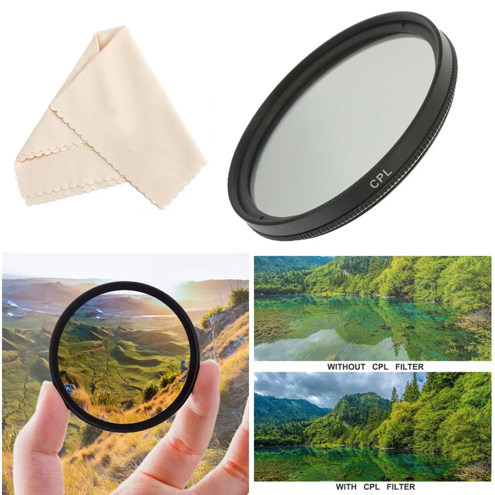 Фильтр для объектива limitX 58 мм UV CPL ND4 и чехол Panasonic LUMIX G X VARIO 12-35 F2.8 ASPH. POWER O.I.S. H-HS12035