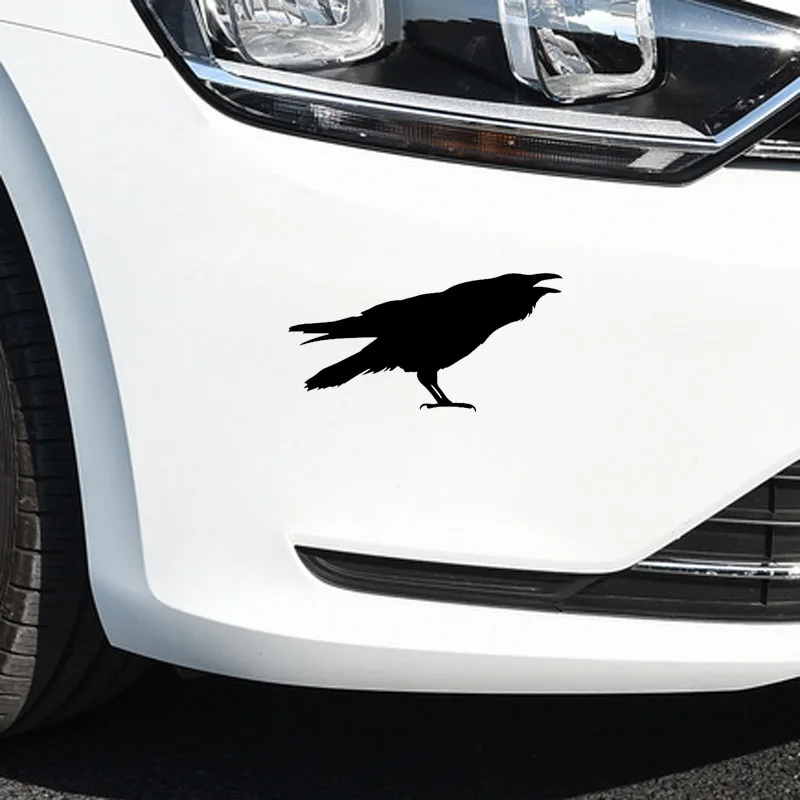 

Car Sticker Cartoon Animal Crow Car Sticker Car Motorcycle Exterior Accessories Waterproof PVC Sticker 17cm*8.6cm