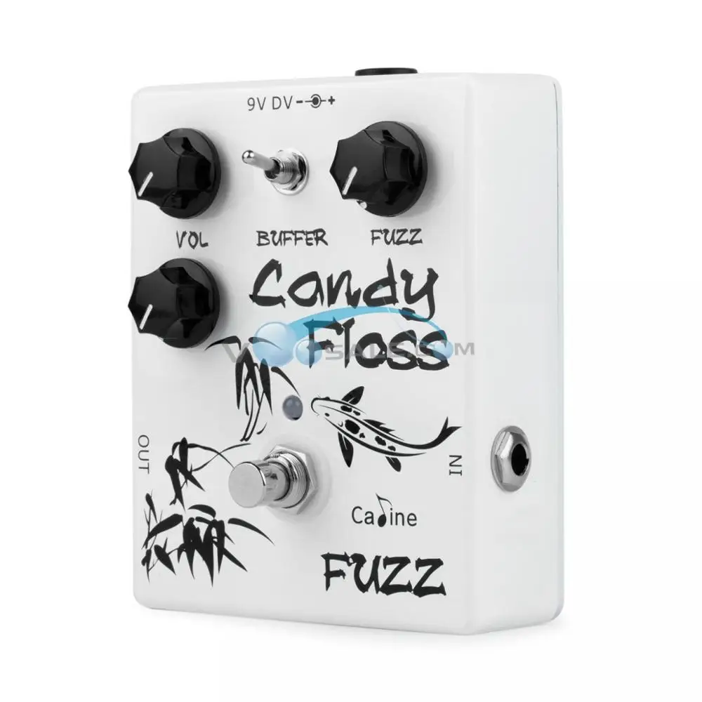 Caline CP-42 Candy Floss Fuzz Guitar Effect Pedal True Bypass Accessories Aluminum Alloy | Спорт и развлечения
