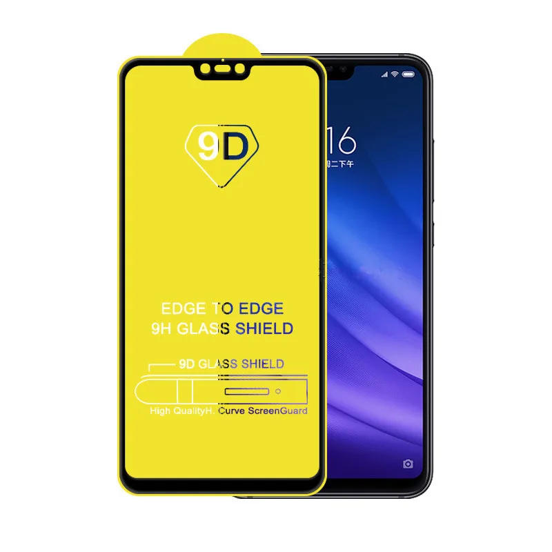 2Pcs 9D Glass for Xiaomi Redmi 6 Pro A2 LITE Protective Glass on for Xiomi Mi A2 LITE Redmi 6 pro 5.84
