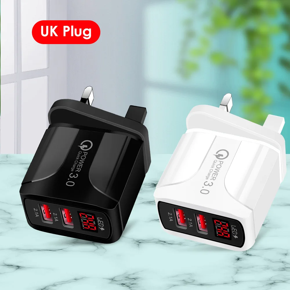 Быстрая зарядка 3 0 USB зарядное устройство настенное Зарядка адаптер QC для iPhone 12 13