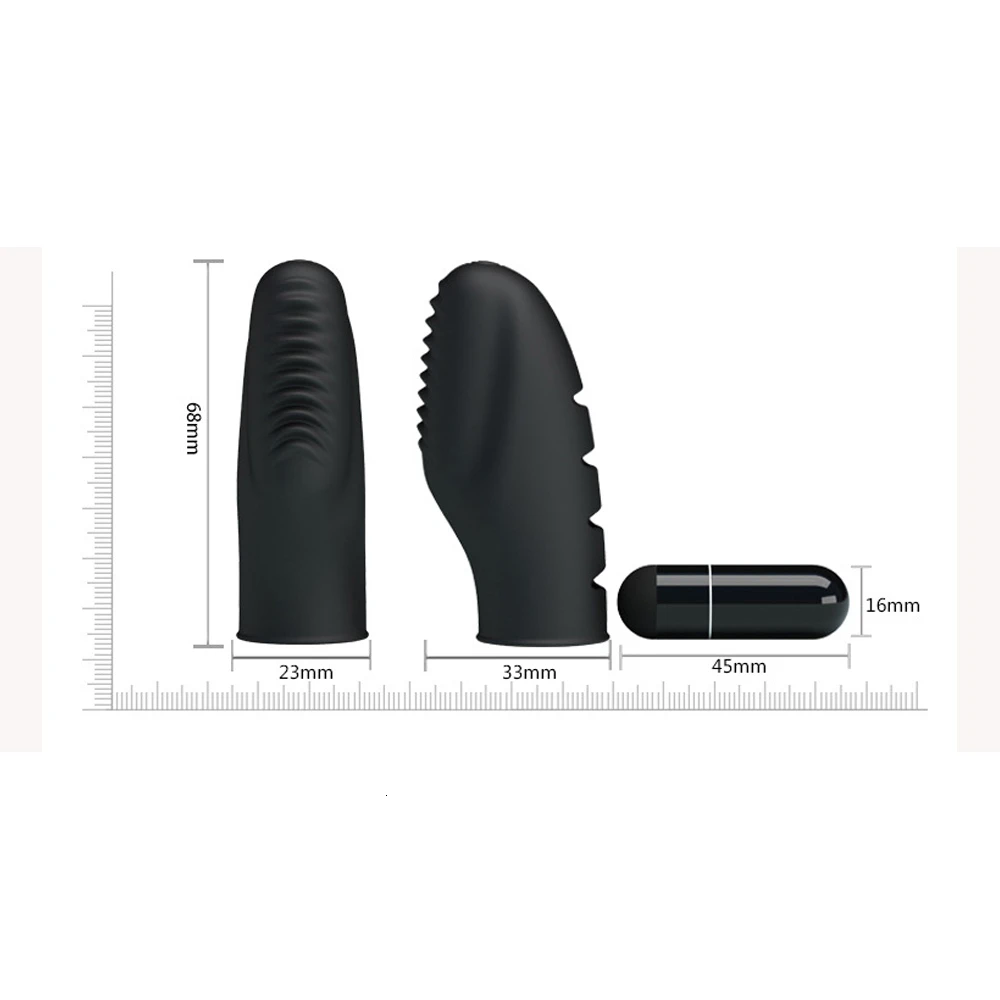 Finger Sleeve Vibrator Female Clitoris Massage Clit Stimulate G Spot Sex Toys For Couple Erotic Woman Masturbator Adult Products | Красота и