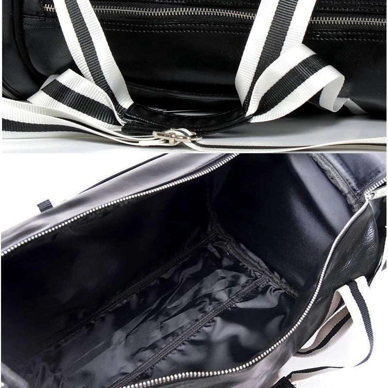 Уличная Мужская спортивная сумка из искусственной кожи тренировочная Наплечная