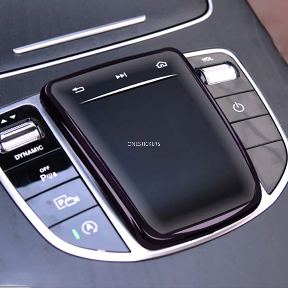 for mercedes benz e c s v g glc gls class w213 w205 x253 car accessories center console media mouse shell screen protector cover free global shipping