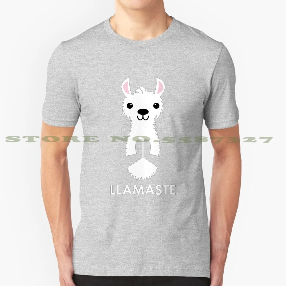 

Забавные Рубашки и подарки для любителей йоги с надписью «Namaste Lama»