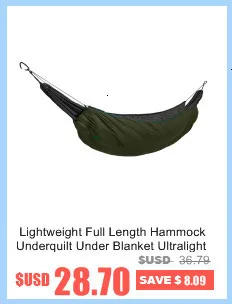 Ulatralight гамак с двойной москитной сеткой, легкая установка, Hamak, 290*140 см, с ветровой веревкой, гвозди, портативный, для кемпинга, путешествий, двора