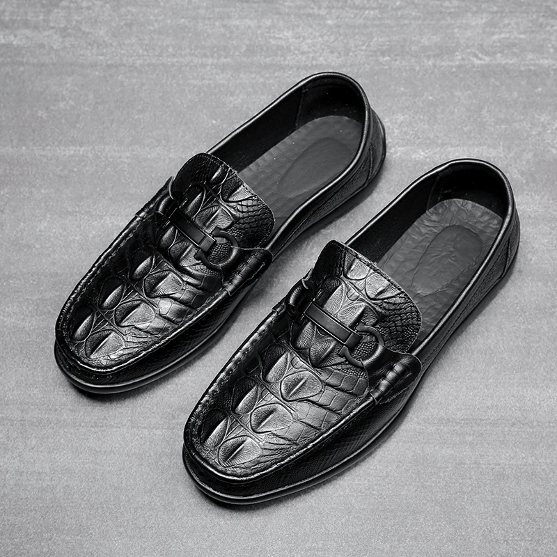 

Классические мужские лоферы, роскошные брендовые итальянские дизайнерские мужские повседневные туфли, удобные слипоны, мужские мокасины, ...