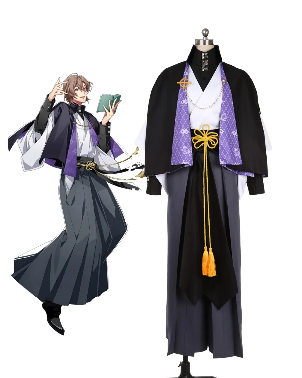 Игровой костюм для косплея Yumeno Gentaro с гипнозом Mic Fling Posse Phantom|Страшные костюмы| |
