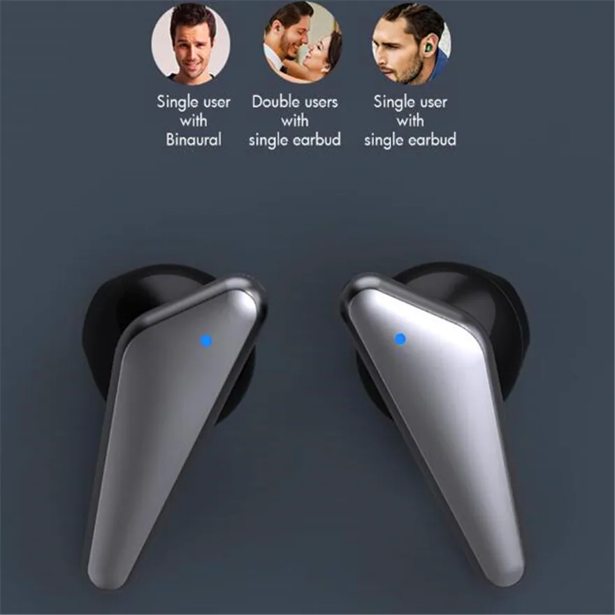 Hi-Fi наушники-вкладыши Tws True Беспроводной наушники Водонепроницаемый Bluetooth 5 0