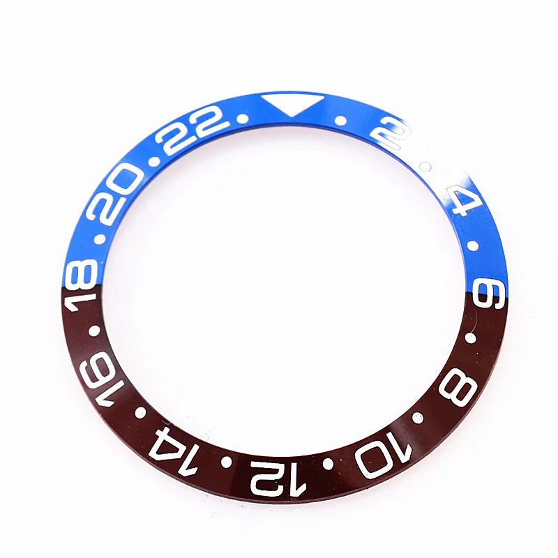 38 мм керамический ободок для часов лицевой вставки 40 автоматические Сменные