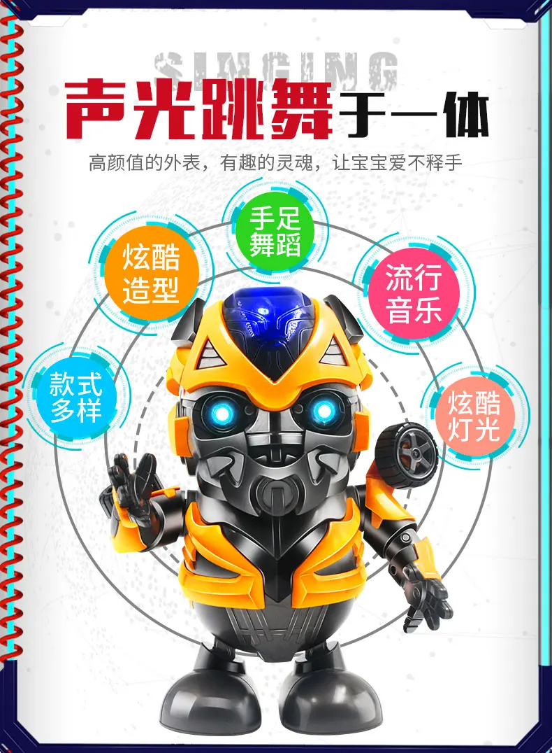 

Genuine Marvel Electronic Toys LED Light Music Dancing Superhero Spider-Man Hulk Iron Man Doll Robot Child Birthday Gift Toy