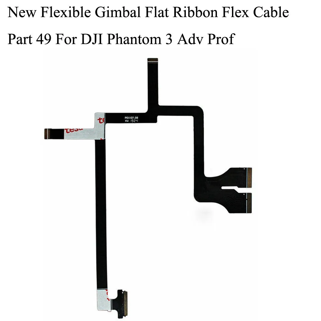 Новый гибкий карданный плоский ленточный кабель Часть 49 для DJI Phantom 3 Adv Prof