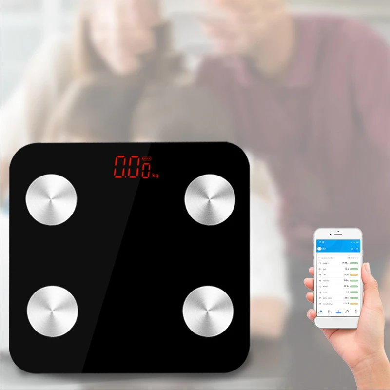 

Bodyfat Scale Digital Scale WiFi and Bluetooth Smart Scale Weight Scale BMI 17