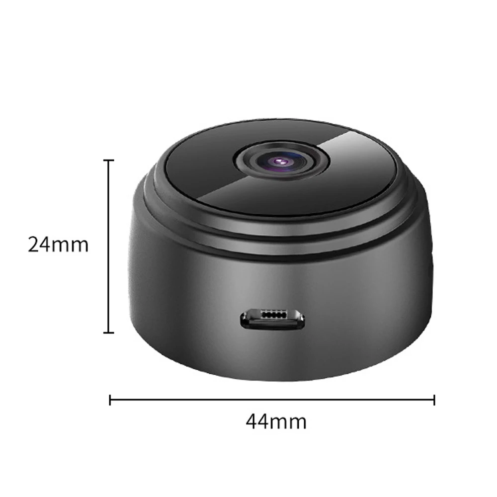 

1080P HD Wifi Camera Support App Indoor Outdoor Wide Angle Night Vision Home Security Wireless Small Video Recorder Camcorder