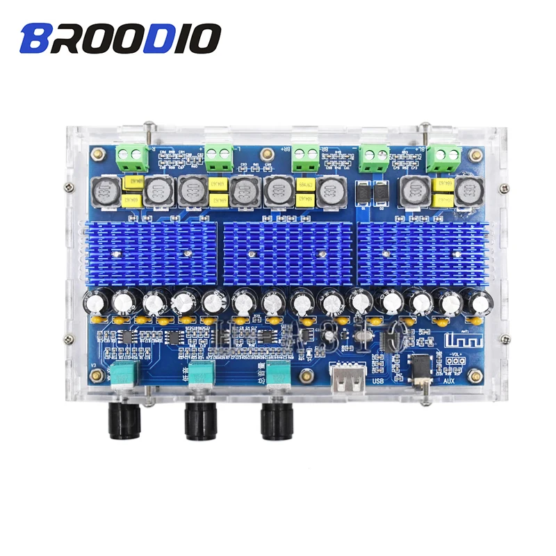 

TPA3116D2 Sound Audio Amplifier Home Amplifier For Powerful Bluetooth 5.0 Speaker 100W Subwoofer Board Stereo 4 Channel Amplify