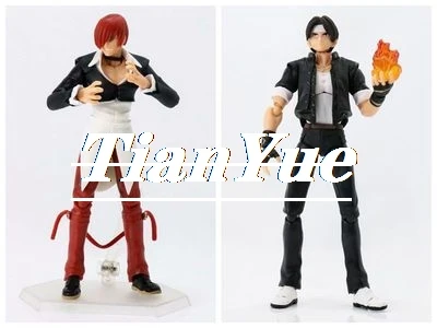 

The King of Fighters 98 Ultimate Match Figma SP 094 Kyo Kusanagi SP 095 Iori Yagami Action Figure Model Decoration 15cm